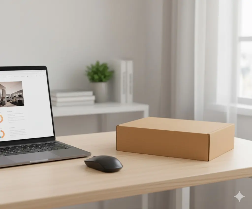 Faca para Caixa E-commerce